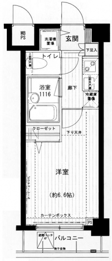 メインステージ桜上水の間取り図