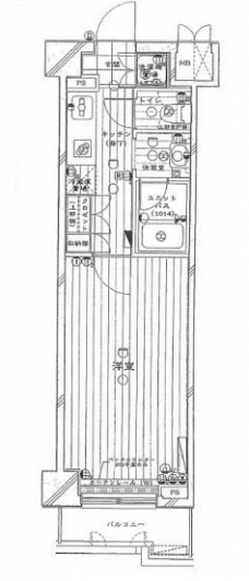 ルーブル学芸大学七番館の間取り図