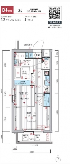 メインステージ練馬春日町の間取り図