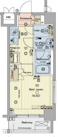 グラントゥルース井荻の間取り図
