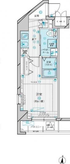 メインステージ多摩川IIの間取り図