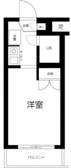 ルーブル氷川台の間取り図