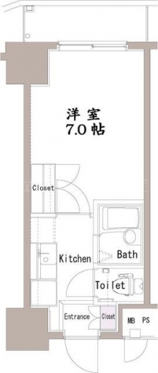 ヴェローナ目黒の間取り図
