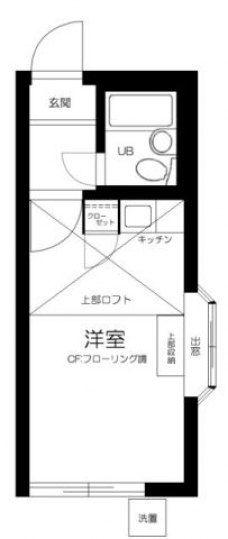 メゾンフレールの間取り図