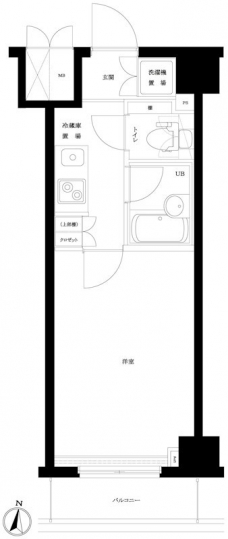 ルーブル大島の間取り図