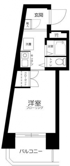 日神パレス赤堤の間取り図