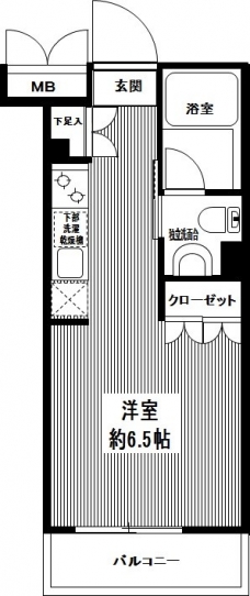 レヴィーガときわ台ｃｒｏｂの間取り図