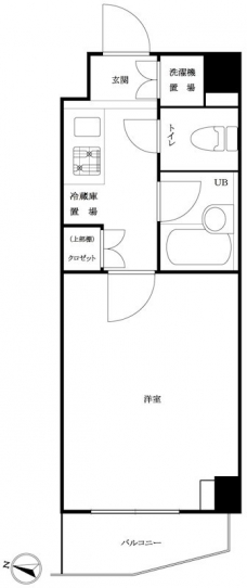 ルーブル池袋の間取り図