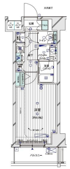 メインステージTOKYO・NORTH HY’sの間取り図