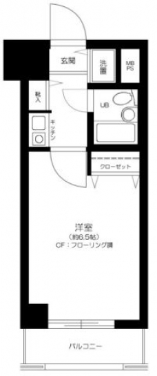 ライオンズマンション西川口第11の間取り図