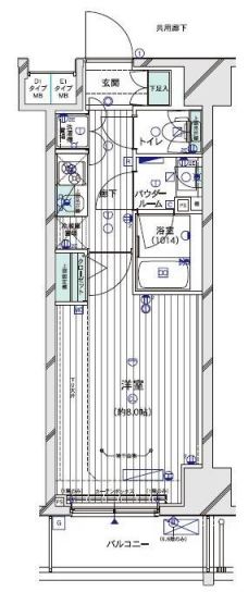 メインステージTOKYO・NORTH HY’sの間取り図
