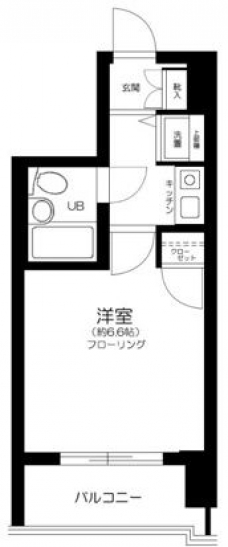 東急ドエル・アルス大塚台の間取り図