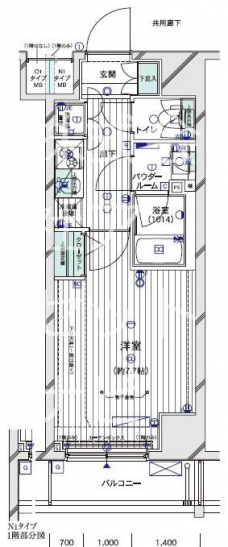 メインステージTOKYO・NORTH HY’Sの間取り図