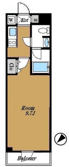 ビバリーホームズ練馬桜台の間取り図
