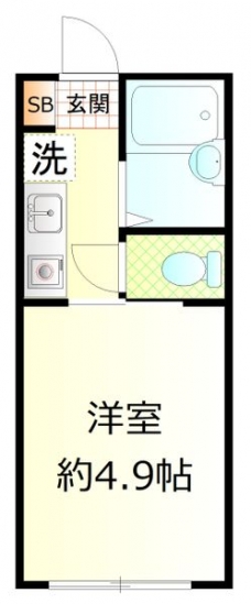 ベレッツァの間取り図