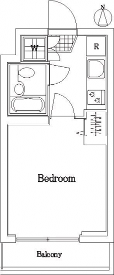 ルーブル新宿西落合IIの間取り図