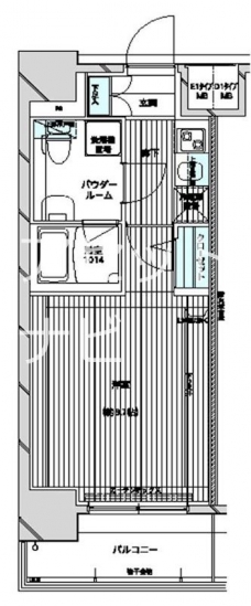 メインステージ王子IIの間取り図