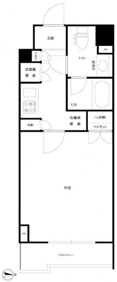 ルーブル桜新町の間取り図