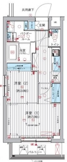 メインステージ練馬春日町の間取り図