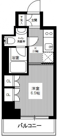 レヴィーガときわ台ｃｒｏｂの間取り図