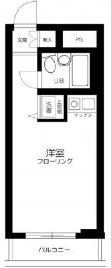フレックス巣鴨の間取り図