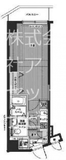 フェニックス笹塚弐番館の間取り図