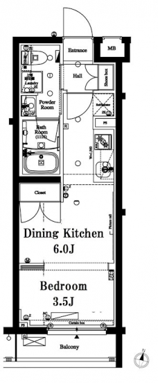 アクサス東京ウエスト練馬の間取り図