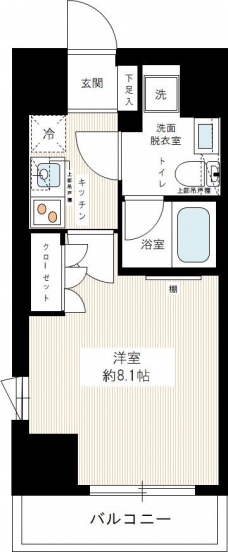 イアース練馬の間取り図
