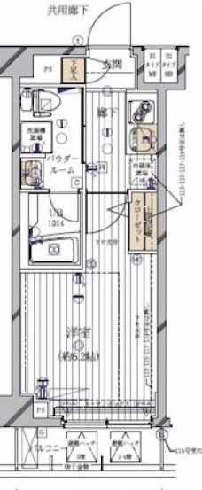 メインステージ多摩川IIIの間取り図