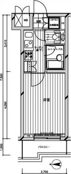 ルーブル練馬の間取り図
