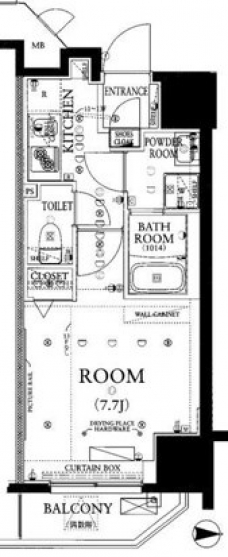 ARTESSIMO　AQUTOの間取り図