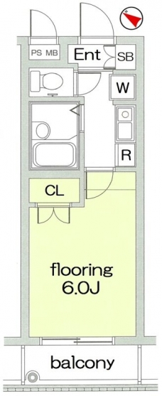 グランヴァン西馬込の間取り図
