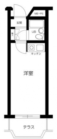 ラ・レジダンス・ド・ラフィネの間取り図