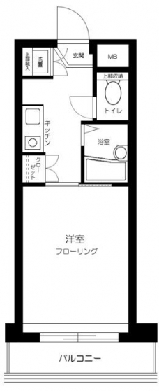 ルーブル世田谷の間取り図