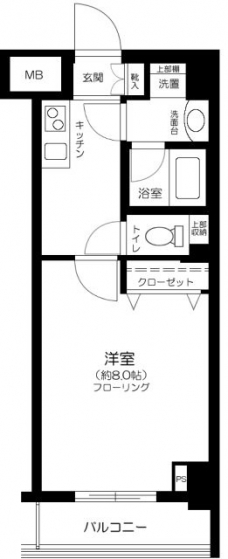 ＣＡＬＭ．ＫＯＩＷＡ　ＷＥＳＴの間取り図