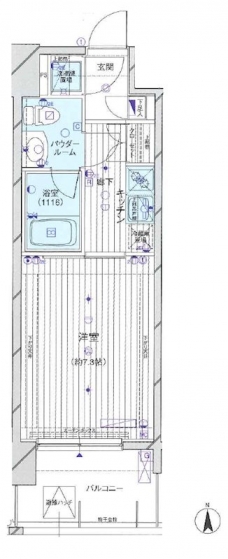 メインステージパーク大山の間取り図