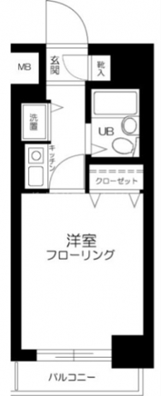 アドリーム千駄木の間取り図