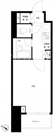 ルーブル池袋の間取り図