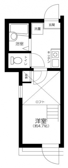 サザンロード北千住の間取り図