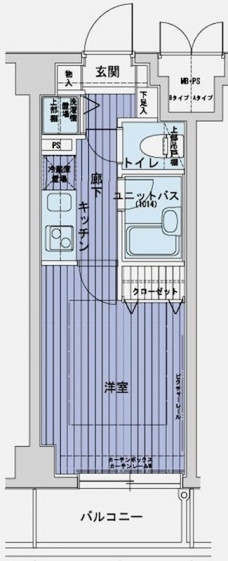 メインステージ蓮沼の間取り図