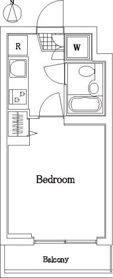 ルーブル新宿西落合IIの間取り図