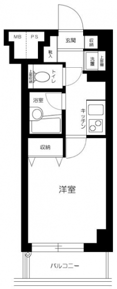メインステージ蓮沼の間取り図