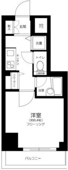 セジョリ浅草ベルグレードの間取り図