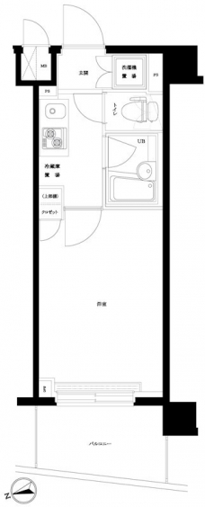 ルーブル練馬高野台の間取り図