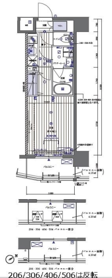 メインステージ板橋本町の間取り図