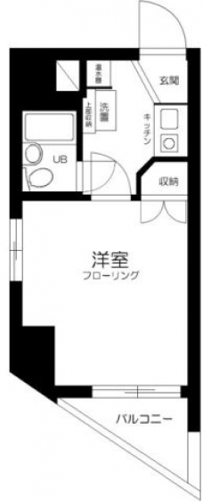 パールマンション白山の間取り図