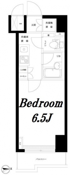 ルーブル大塚参番館の間取り図