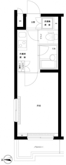 ルーブル練馬の間取り図