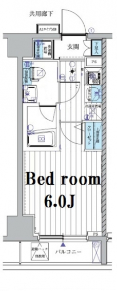 メインステージ北千住IIIの間取り図