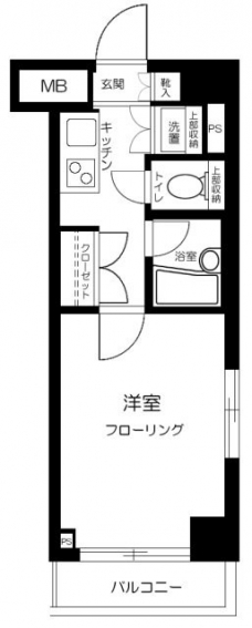 ルーブル渋谷松濤の間取り図